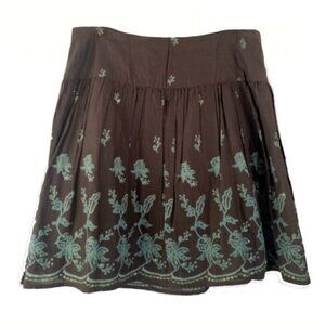 NWT Vintage Smart Set Embroidered Skirt
